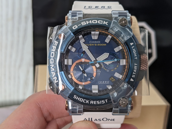 ［開箱］G Shock GWF-A1000K-2AJR 鯨豚蛙人 I.E.C.R.C. JP