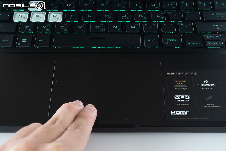 ASUS TUF Dash F15測試報告 設計翻新、輕薄化的軍規電競筆電