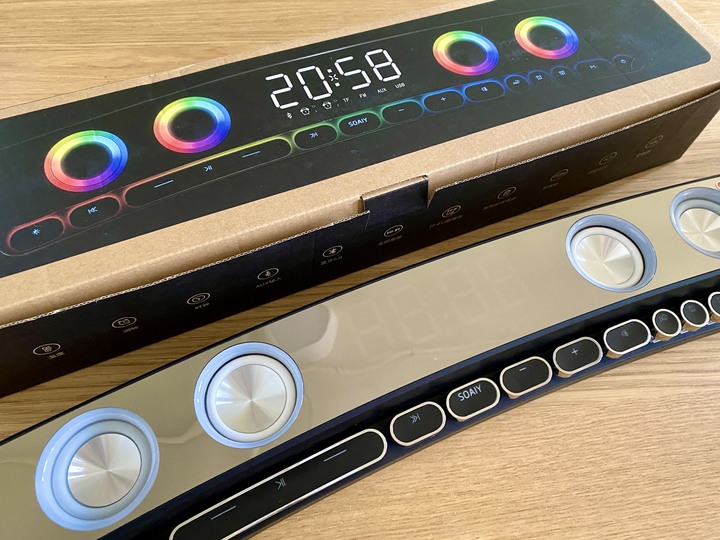 【94 MONSTER - RGB 全音域曲面電競機械藍牙音箱】開箱體驗
