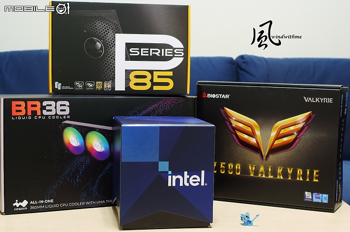 點我看大圖 BIOSTAR Z590 VALKYRIE搭載11900K超頻全核5.2G分享