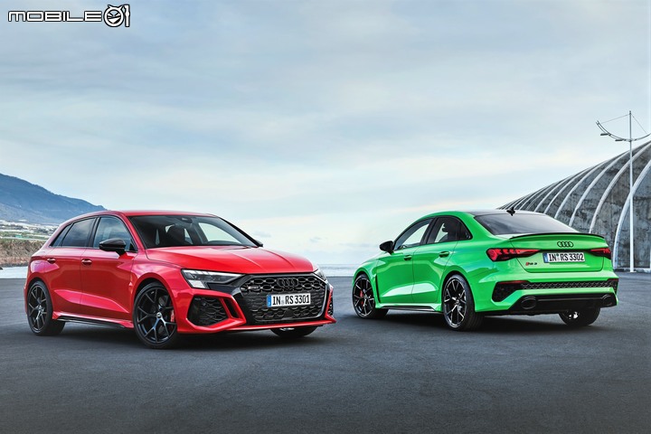 【海外新訊】Audi大改款RS 3正式登場,具備400匹馬力的性能鋼砲!