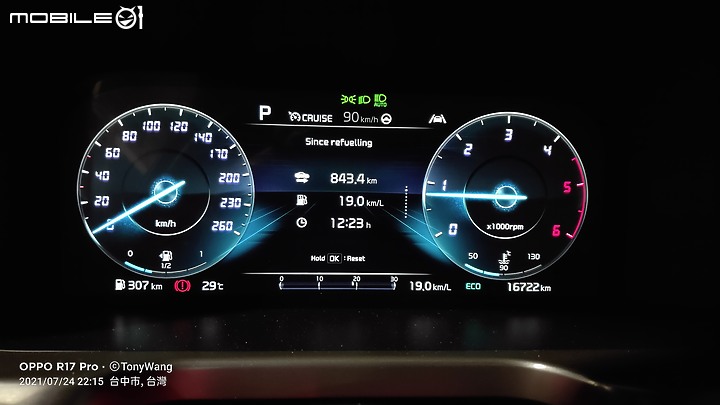 KIA Sorento 環島油耗實測
