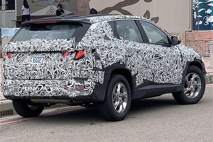 大改款Hyundai Tucson國產偽裝車直擊，預計第4季上市