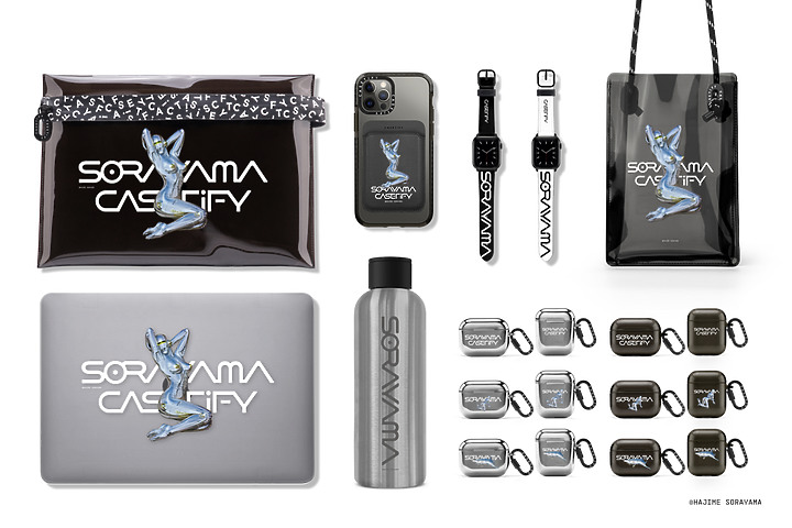 CASETiFY x 空山基iPhone周邊登場|械慾美學上機!