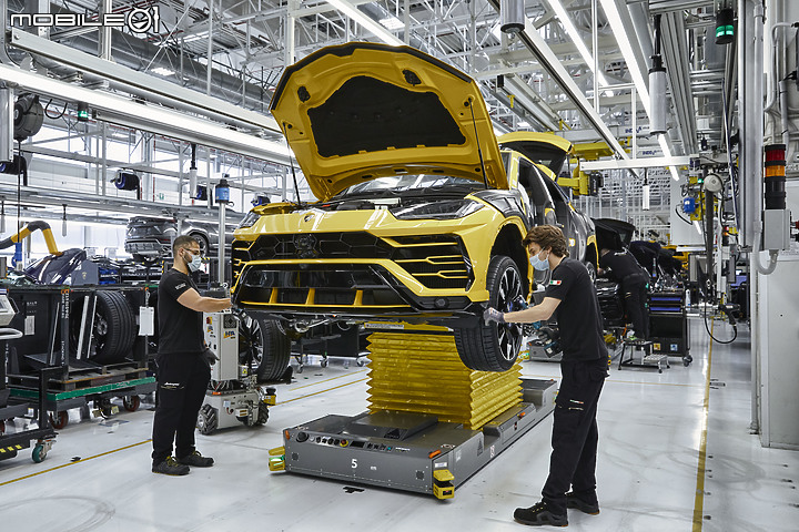 【海外新訊】銷量成長創歷史新高,第1萬5千輛Lamborghini Urus下線!
