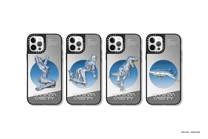 CASETiFY x 空山基iPhone周邊登場｜械慾美學上機！