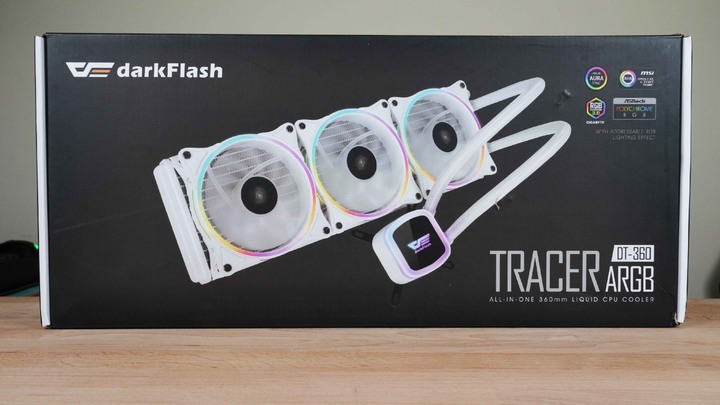 環形燈光，與眾不同。darkFlash DT-360 ARGB