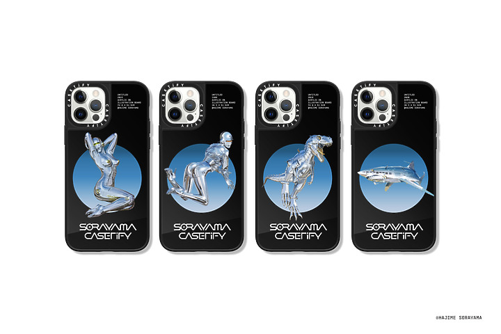CASETiFY x 空山基iPhone周邊登場｜械慾美學上機！