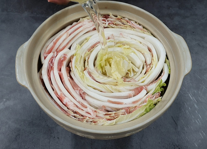 超簡單白菜梅花鍋