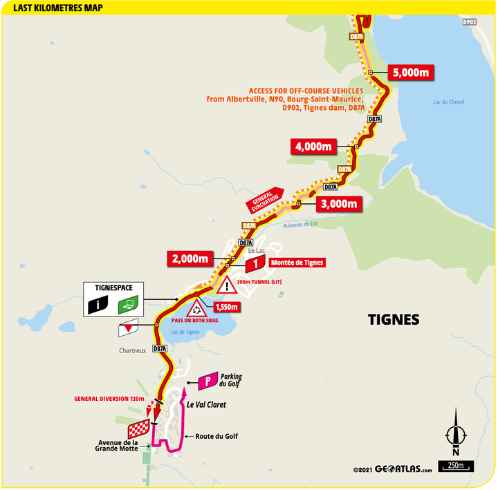 2021環法自行車賽 第9站 Cluses > Tignes 144.9 km
