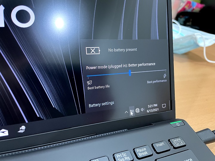 點我看大圖 VAIO Z 2021 悲情的關箱