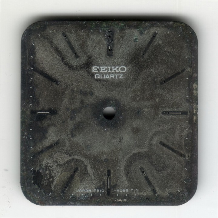 自娛玩修錶 - 無聲的呼救: 老精工石英錶SEIKO QUARTZ (Ref. #: 7810-5059 cal. 7810A)