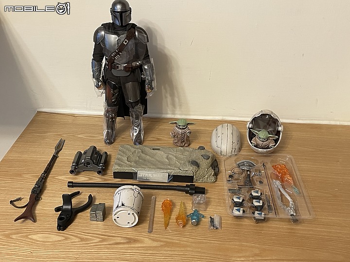 HotToys TMS015 曼達洛人 與 格羅古 1/6 開箱