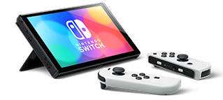 配置OLED螢幕的Nintendo Switch（OLED款式）－白色也太好看！