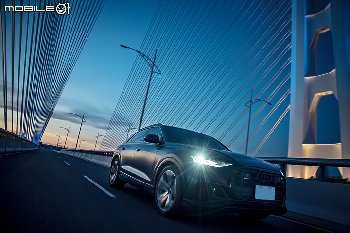 【Audi Q8 55 TFSI 星浩藍】選配/開箱/包膜/消光犀牛皮/外拍 圖多分享 by Vansen