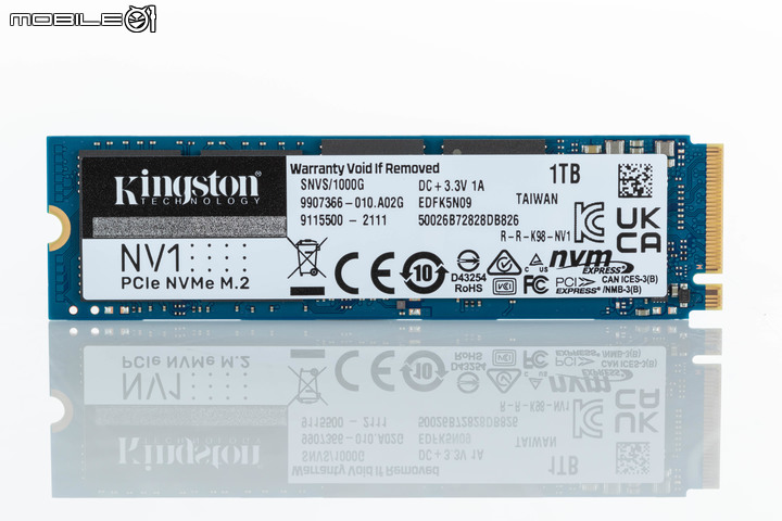 Kingston NV1 NVMe SSD 實際測試 以平價大容量設定擴充電腦儲存空間