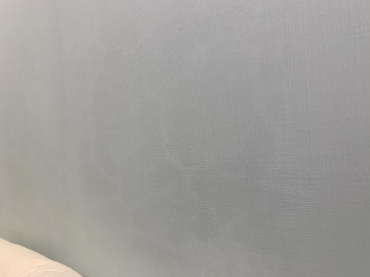 牆壁上漆完油漆後出現這種紋路