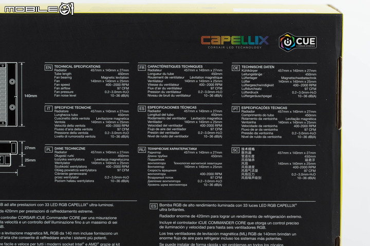 CORSAIR H170i ELITE CAPELLIX AIO CPU 水冷散熱器實測 最強賊船冷卻旗艦出航