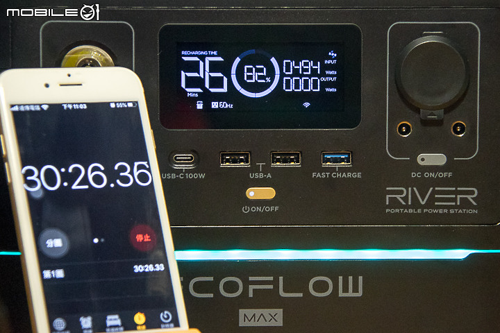 EcoFlow River Max 行動充電站試用｜功能多樣、使用簡便的戶外供電神器！