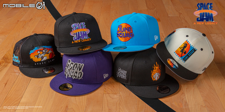 New Era x Space Jam聯名帽款發售! 樂一通角色與NBA隊徽細節