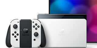 配置OLED螢幕的Nintendo Switch（OLED款式）－白色也太好看！