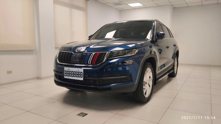 Skoda Kodiaq 2.0 湛藍 21年式 棕熊 微開箱 今天終於交車了