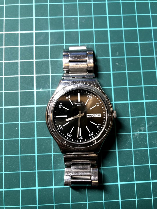 [分享] 不專業swatch鏡面更換維修