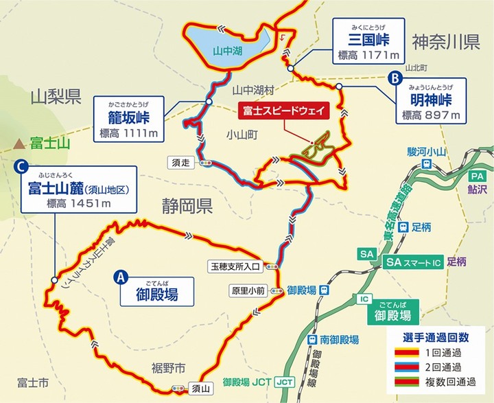 點我看大圖 2020東京奧運會 公路自行車-男子公路賽(7/24) 234 km