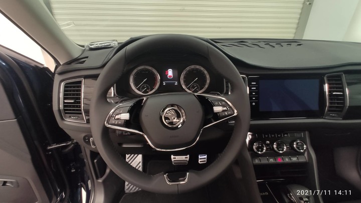 Skoda Kodiaq 2.0 湛藍 21年式 棕熊 微開箱 今天終於交車了