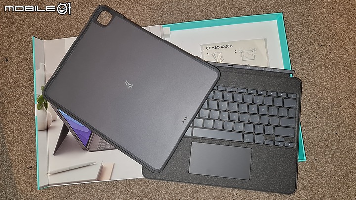 不是筆電又像筆電的微開箱，M1 IPad Pro 12.9 ＋ Logitech Combo Touch (更新：新增心得)