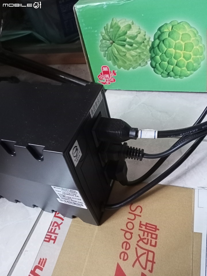 (開箱) 科風 開拓者RPT-600A 在線互動式 不斷電系統