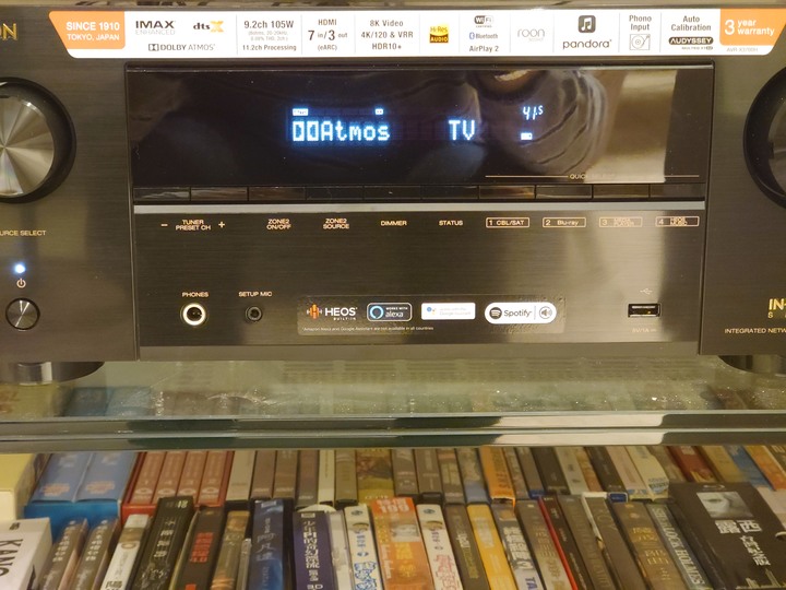4K120hz 測試  - SONY Bravia X9000H ,  Denon AVR-X3700H 及PS5