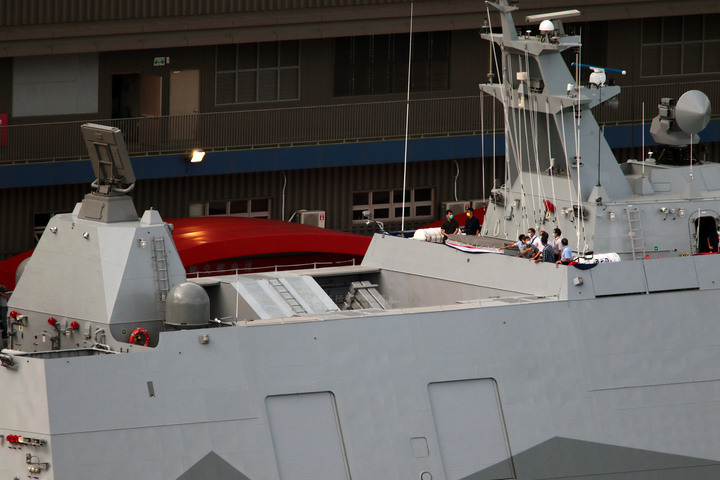 塔江軍艦交艦典禮今舉行