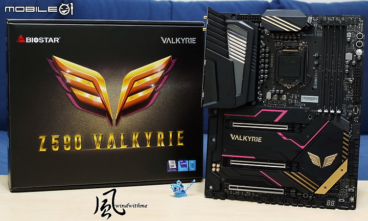 點我看大圖 BIOSTAR Z590 VALKYRIE搭載11900K超頻全核5.2G分享
