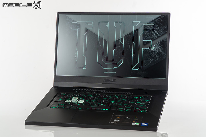ASUS TUF Dash F15測試報告 設計翻新、輕薄化的軍規電競筆電