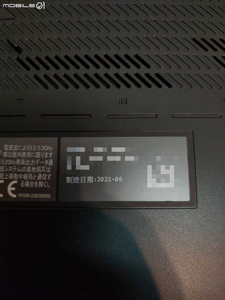 Asus zephyrus m16 GU603HM (i9 RTX3060) 台灣版開箱分享