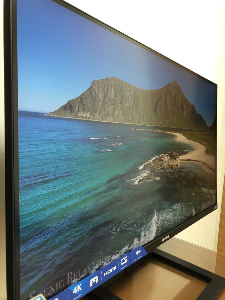 給你不同凡響的視覺體驗PHILIPS 28型 288E2A 4K IPS顯示器開箱測試