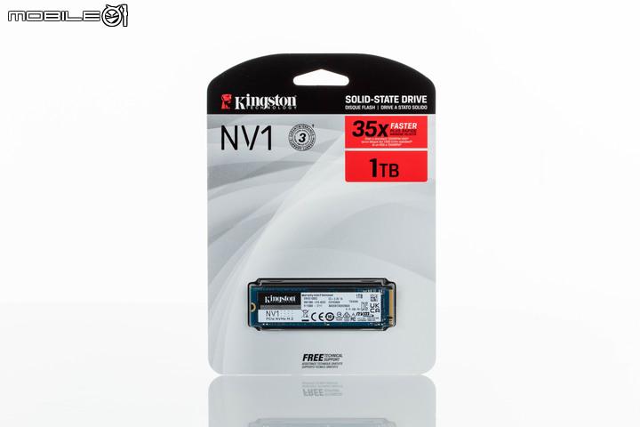 Kingston NV1 NVMe SSD 實際測試 以平價大容量設定擴充電腦儲存空間