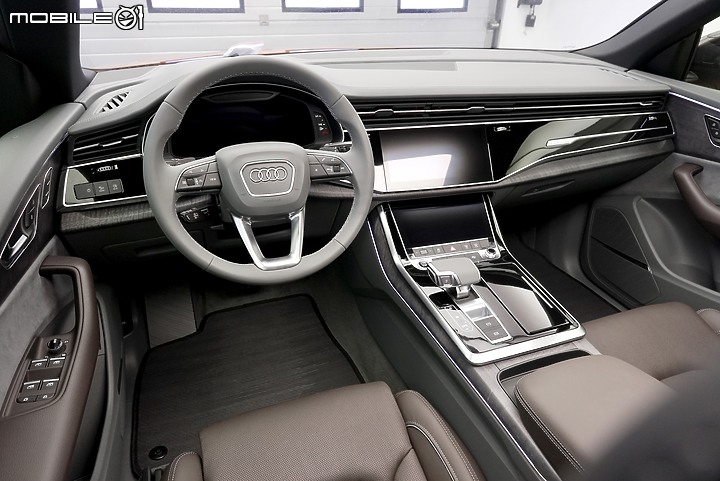 實車照片分享 Audi Q8 55 TFSI quattro S line 金屬龍焰橘 Dragon orange