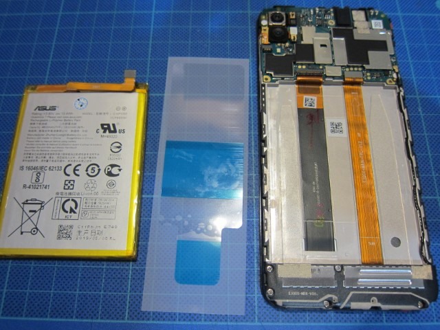 Zenfone Max換電池步驟+背膠不會貼