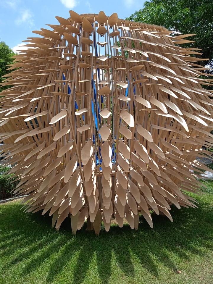 隆恩圳親水公園,藝術品