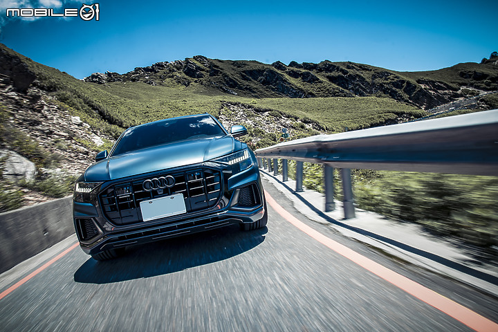 【Audi Q8 55 TFSI 星浩藍】選配/開箱/包膜/消光犀牛皮/外拍 圖多分享 by Vansen