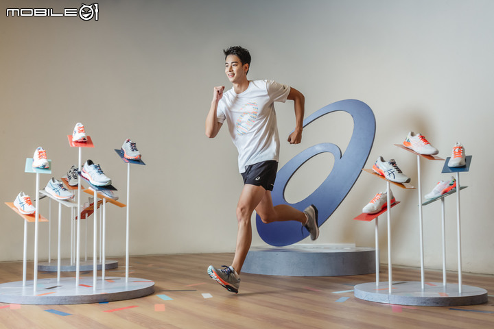 ASICS發表「為運動喝采」系列鞋款 繽紛的五彩視覺元素！