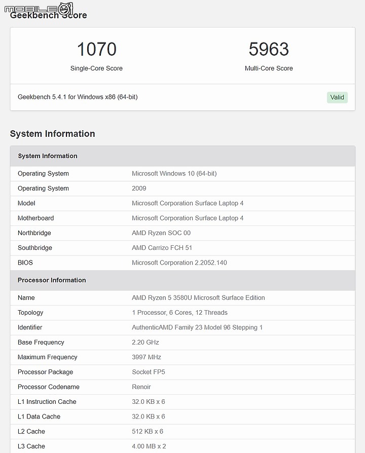 微軟 Surface Laptop 4 13.5" AMD 評測報告 續航、效能再進步!