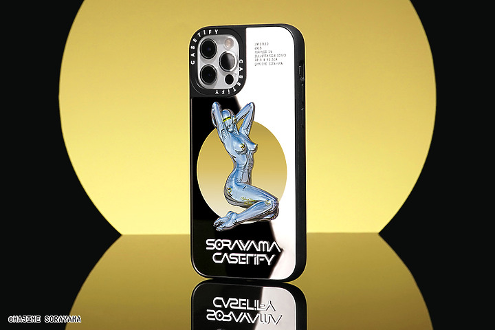 CASETiFY x 空山基iPhone周邊登場|械慾美學上機!