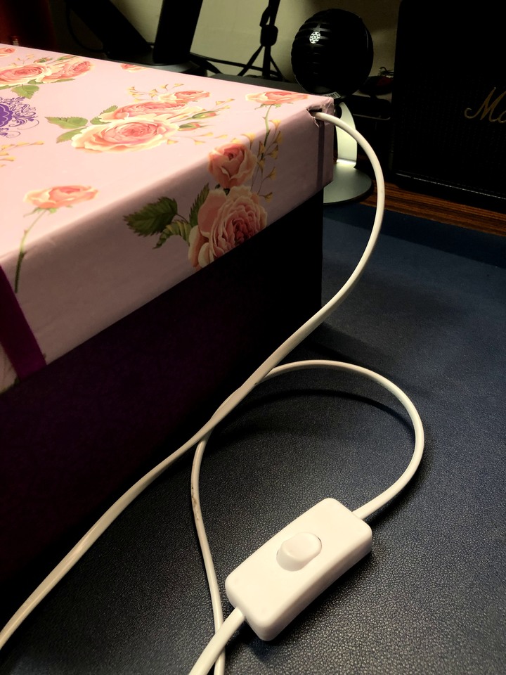 DIY紫外線殺菌盒