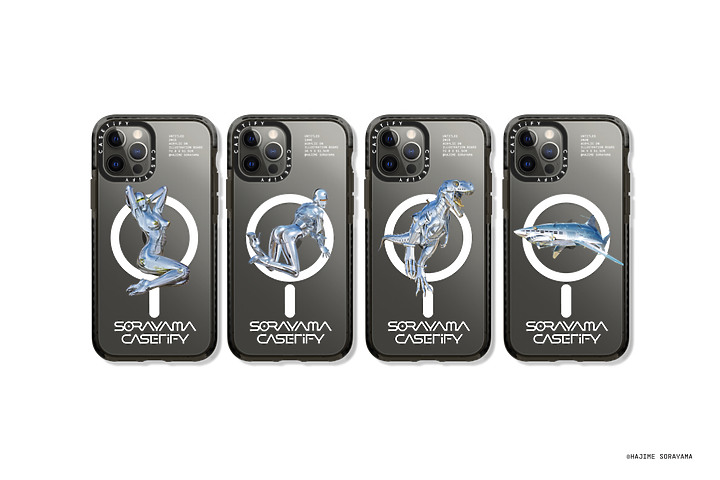 CASETiFY x 空山基iPhone周邊登場｜械慾美學上機！