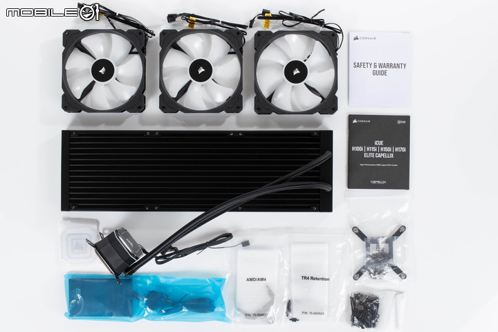 CORSAIR H170i ELITE CAPELLIX AIO CPU 水冷散熱器實測 最強賊船冷卻旗艦出航