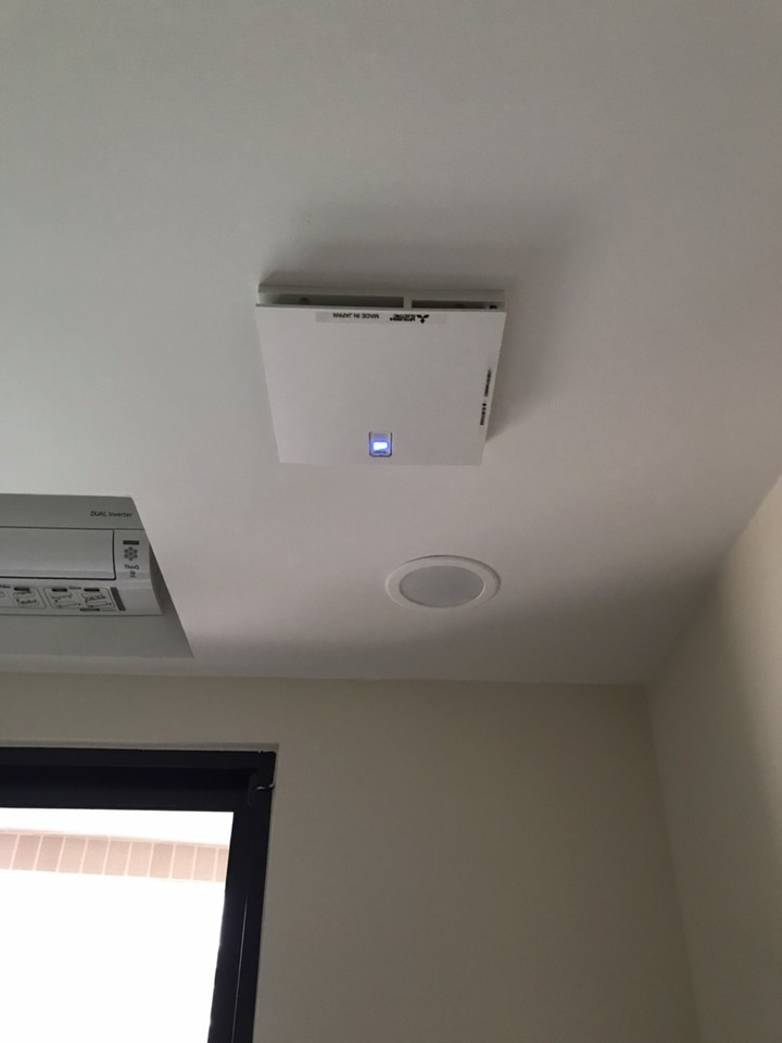 新宅安裝三菱電機全熱交換器全記錄分享