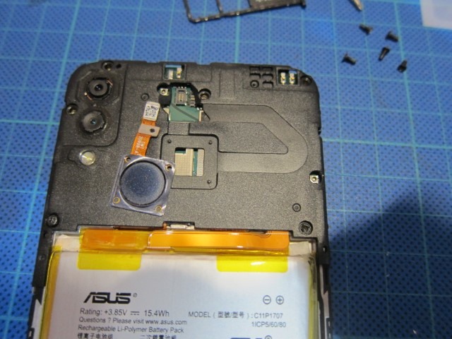 Zenfone Max換電池步驟+背膠不會貼
